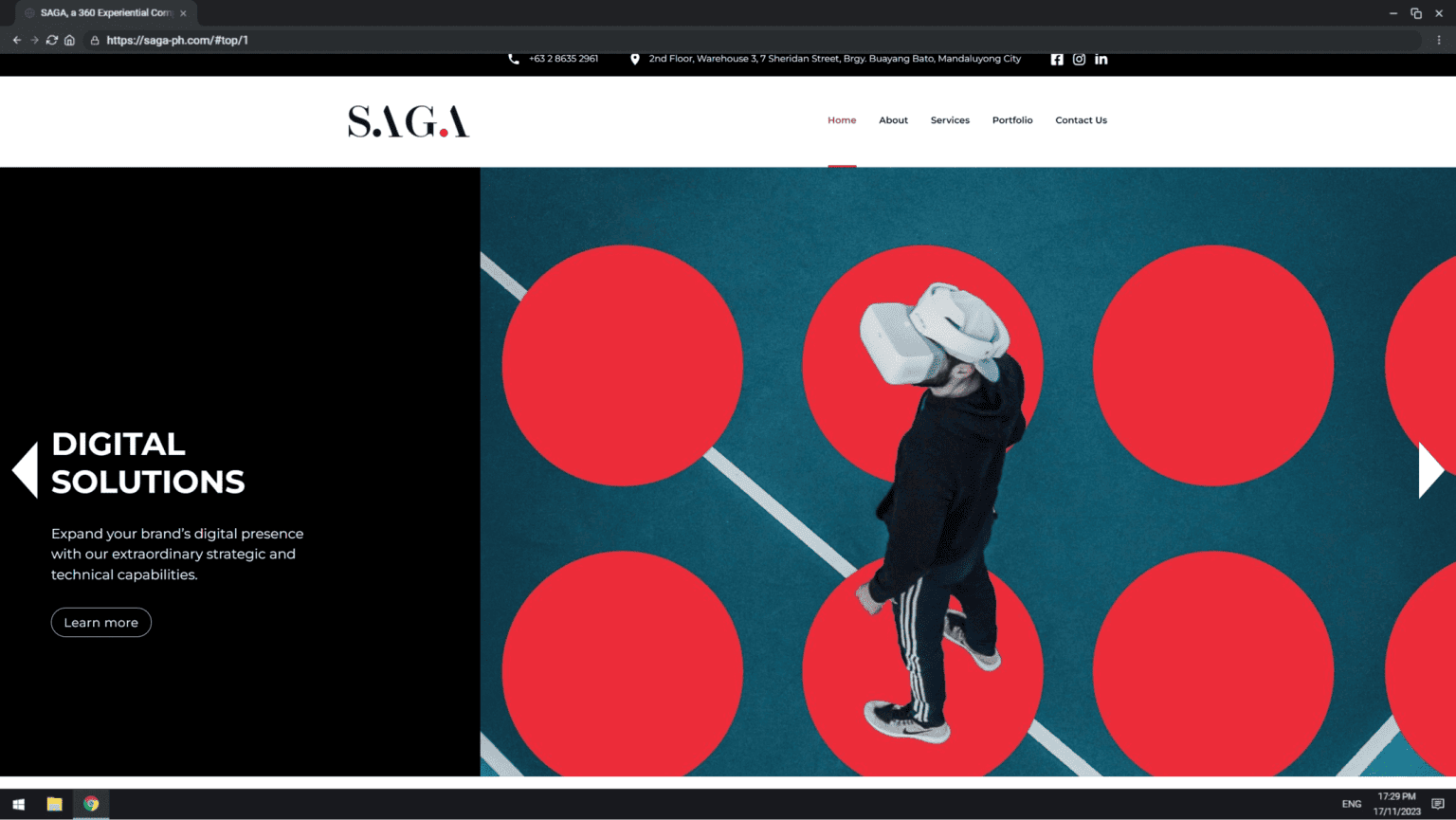 SAGA on desktop